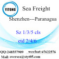 Shenzhen-Hafen LCL Konsolidierung, Paranagua